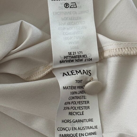 Alemais Rider Pleat Blouse - Size 12 UK/US 8 - Picture 9 of 16
